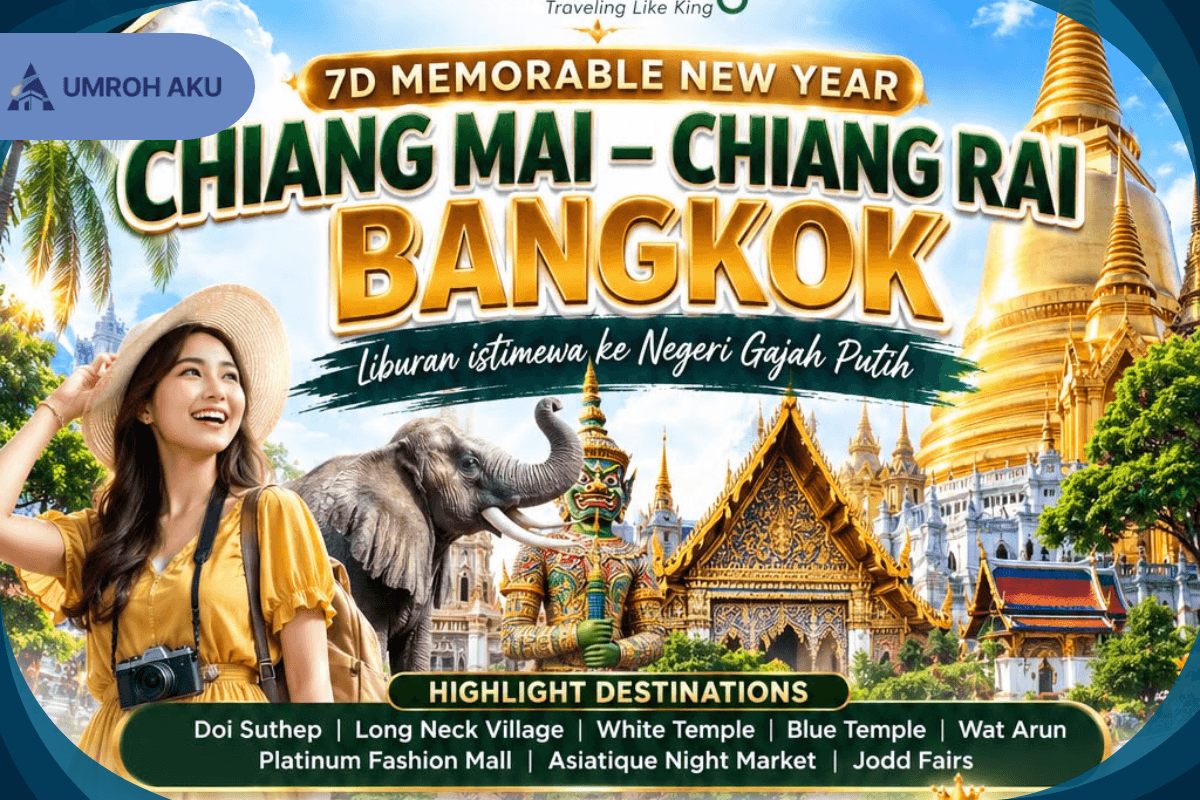 7D Memorable New Year Chiang Mai - Chiang Rai - Bangkok