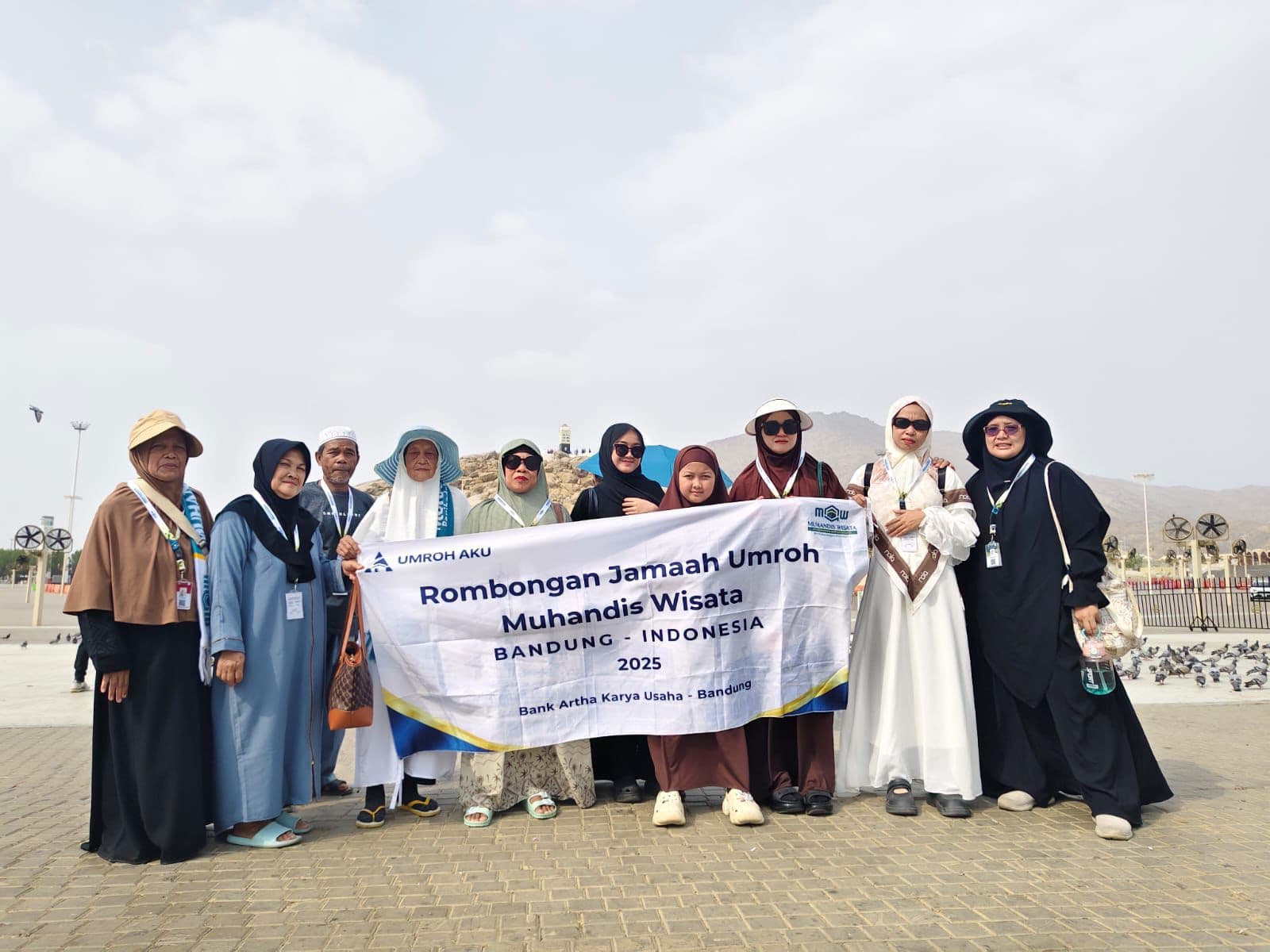 Rombongan Jamaah Umroh Aku